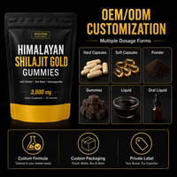 Bonbons gélifiés Shilajit Gold, complément énergétique pour adultes, amélioration musculaire