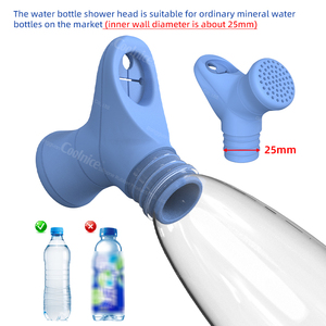 New Product Idea 2025 Camping Pet Adult Children Bath Accessory <b>Shower</b> Head Fits Most Plastic Mineral Water Bottle - Product Image 4