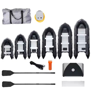 Venta Directa de Fábrica: Bote Inflable Plegable de 2m/4m para Pesca, con Piso de Aluminio y PVC, para 4 Personas, con Motor - Product Image 4