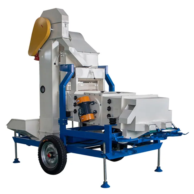 Agro seed cleaning chickpea gravity separator wheat grain cleaning machine