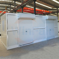 WinFair Support Porte Roulante Personnalisée Garage Extérieur Entrepôt Salle De Stockage Maison Conteneur Pliant