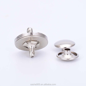 Hai Mặt Đinh Tán Mỏng Túi Xách Từ Tính Mạnh Chất Lượng Tốt Nút Chụp Phụ Kiện Diy Ví Khóa Quần Áo Nút 14mm18mm - Product Image 5