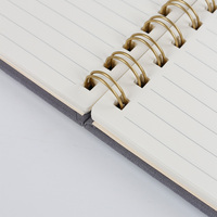 Anneaux métalliques à double boucle de différentes couleurs, pas de fil 3:1/2:1, compatibles avec les carnets, fournitures de bureau et scolaires, marque YPS, format A4/A5