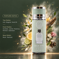 Parfum Arabe de Luxe Original en Spray en Gros pour Hommes avec Fragrance Florale Fraîche de Citron Vert, Néroli, Eau de Mer et Sauge Verte