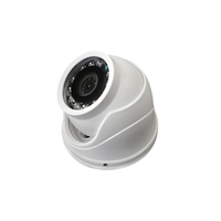 Caméra intérieure SeemeTech 1080P CCD petite conque avec capteur CMOS, vision nocturne, interaction vocale, 12 lampes infrarouges, lignes de stationnement, métal blanc