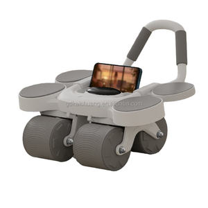 Roue abdominale étanche Fitness équipement d'entraînement <span class=keywords><strong>de</strong></span> gymnastique à domicile roues en plastique exercice Machine <span class=keywords><strong>de</strong></span> réduction <span class=keywords><strong>de</strong></span> la cellulite musculaire - Product Image 6