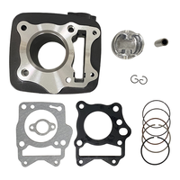 Kit de reconstruction complet du moteur TVS HLX150 Trak150 150cc de qualité garantie en gros, ensemble cylindre-piston 10-TG-TVSK150 57mm