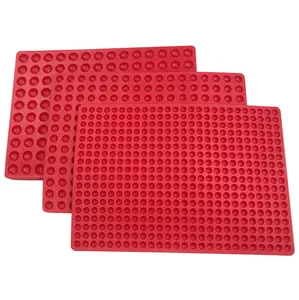 Mini Vòng <span class=keywords><strong>Silicone</strong></span> Khuôn Chó Xử Lý Pan Cho Bánh Quy Baking Khuôn Nhỏ Dot Bánh Trang Trí Khuôn - Product Image 1