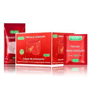 GJG Love Préservatifs Féminins en Gros, Culottes Contraceptives en Latex Naturel pour Femmes, Sécurité et Intimité, Logo Personnalisé - Product Image 1