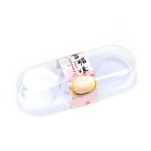 Caja de regalo transparente BX10, caja de embalaje para magdalenas <span class=keywords><strong>y</strong></span> pasteles de Luna, contenedor de hojaldre de <span class=keywords><strong>yema</strong></span> de huevo, caja de plástico para pasteles, plástico para hornear - Product Image 6