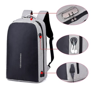 Oem Travel 100% <strong>Waterproof</strong> <strong>Back</strong> <strong>Pack</strong> Usb Charger Bag Anti Theft Laptop Bag Backpack Bags with Usb Charger - Product Image 1