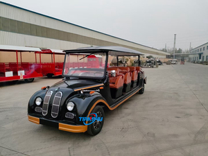 2025 Custom 8 11 14 Seat Electric Classic Car Venta caliente al Aire Libre Verde Vintage para <span class=keywords><strong>VW</strong></span> Car From China Factory Enjoliver Price - Product Image 3