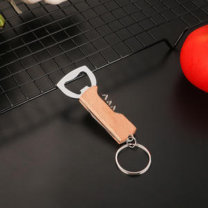 Sacacorchos de metal inoxidable multifunción personalizado al por mayor con abridor de botellas de madera, logotipo, fácil de usar, abridor manual de vino tinto con mango y caja. - Product Image 6