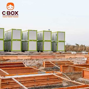บ้านสำเร็จรูป Cbox ทนทานสำหรับงานเหมือง แบบโมดูลาร์ 2 ชั้น สำนักงานกันลม หอพักคนงาน โครงการสำนักงาน บ้านคอนเทนเนอร์แบบแพ็คสำเร็จ - Product Image 3