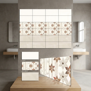 Carreaux de revêtement mural en céramique ultra-minces et flexibles de 8,5 mm, design porcelaine, 12x24 30x60 300x600 mm, légers, pour extérieur et salle de bain - Product Image 2