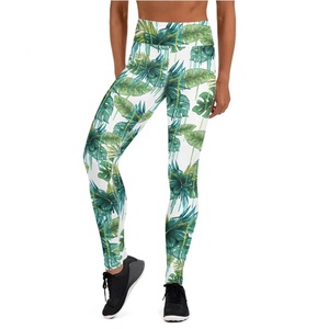 Vêtements de Sport personnalisés respirants et personnalisés, imprimé léopard, pour femmes, en nylon, anti-cellulite, butin de Yoga, Legging - Product Image 1
