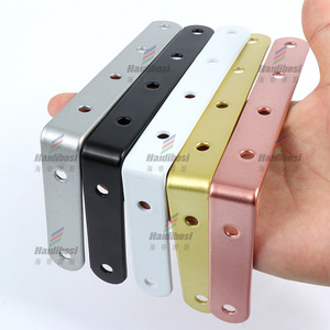 Soporte en Forma de L de Acero Laminado en Frío 125x75mm, Soporte de Estante Resistente para Montaje en Pared, Conector para Muebles - Product Image 2