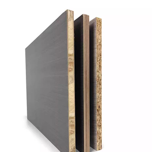 Tablero de melamina Hpl con revestimiento de <span class=keywords><strong>madera</strong></span> contrachapada Mdo de decoración de doble cara para gabinete - Product Image 2