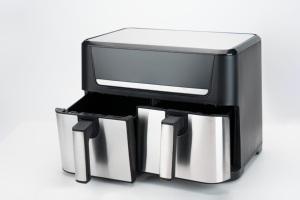 Friteuse à air freidora de aire de meilleure qualité 6L + 6L en acier inoxydable Appareil de cuisine pour maison intelligente Vente en gros Friteuses à air numériques électriques - Product Image 4