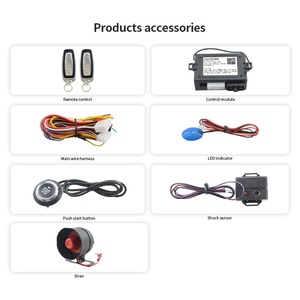 EASYGUARD EC012 Car Alarm System Fit for Most Dc 12v Key Start Cars <b>Remote</b> Engine Start Stop Proximity <b>Lock</b> Unlock Via App - Product Image 3