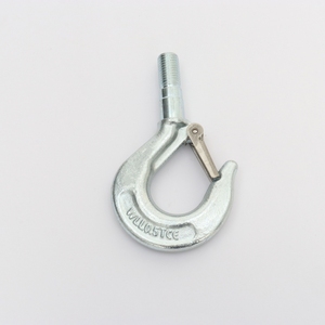<span class=keywords><strong>Crochet</strong></span> <span class=keywords><strong>de</strong></span> <span class=keywords><strong>levage</strong></span> fileté en acier forgé OEM avec verrou <span class=keywords><strong>de</strong></span> sécurité, <span class=keywords><strong>crochet</strong></span> <span class=keywords><strong>de</strong></span> glissement pour grue, pour remorque <span class=keywords><strong>de</strong></span> camion et <span class=keywords><strong>levage</strong></span> <span class=keywords><strong>de</strong></span> marchandises - Product Image 5