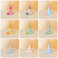 Flacon pompe sans air de luxe 30ml 50ml, flacon vide en PP pour lotion, logo personnalisé, emballage cosmétique à marque privée