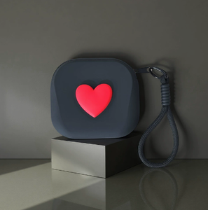 Monedero de Silicona con Forma de Corazón, Mini Cartera con Cierre, Portamonedas Portátil para Viajes Diarios - Product Image 3