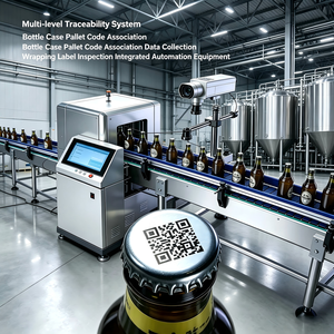 Solución Integrada de Línea de Empaquetado: Etiquetado Automático de Botellas, Cajas y Palés, Lectura de Códigos de Barras, Recopilación de Datos, Correlación y Envoltura - Product Image 2