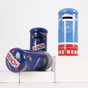 Boîte à monnaie personnalisée en métal, tirelire pour enfants, caisse de rangement d'argent, pour pièces de monnaie - Product Image 3