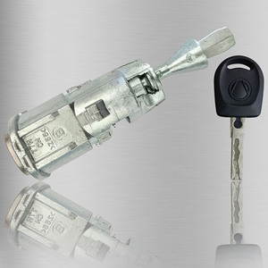 Cilindro de Cerradura de Puerta DZ110M2 para Volkswagen Sagitar Antiguo 2006-2011 con 1 Llave, Gris Claro, Cerradura Cilíndrica, Pieza Automotriz - Product Image 1