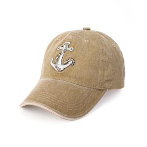 Running Summer 6 Panel Suede Mesh USA <b>Navy</b> Anchor Trucker <b>Hat</b> Baseball Cap - Product Image 2