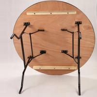 Table de banquet ronde pliable moderne en bois et contreplaqué à prix de gros pour hôtels et usage domestique – Mobilier de salle à manger