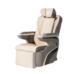 Siège de voiture électrique de luxe VIP inclinable et <span class=keywords><strong>pivotant</strong></span> avec massage chauffant, en promotion directe usine, pour Toyota Coaster Hiace - Product Image 6