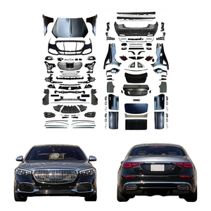 Kit de carrosserie de luxe 2024 pour Mercedes-Benz Classe S W221 (2006-2013) – Amélioration et modification : pare-chocs avant et arrière, lèvre de pare-chocs, capot, hayon, panneaux de porte - Product Image 1
