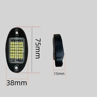 2026 Blanc pur, vert, rouge, bleu, 3 pouces, 36 LED, éclairage de roche, éclairage décoratif sous le châssis, pods lumineux pour camions, tout-terrain, pick-up, VTT, UTV, RZR