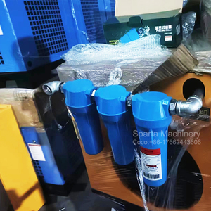 Máy nén khí trục vít quay 10HP vsd Máy nén khí cầm tay 40cfm 60gallon có máy sấy - Product Image 6