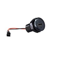 Chargeur USB embarqué Ltime, entrée 12V 24V, adapté aux bus, autocars, navires de croisière, ferries, trains de passagers, charge rapide 2.1A