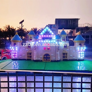 Divertido Recinto Ferial atracción giratoria interior al aire libre pista tren paseo otros productos de <span class=keywords><strong>Parque</strong></span> de Atracciones equipo de lucha contra incendios para la venta - Product Image 2