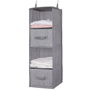 Organiseurs de placard suspendus et sacs de rangement pour vêtements, étagères pliables pour armoire de camping-car, organisateur suspendu pour chaussures et jouets - Product Image 3