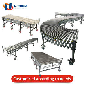 コンベア機械フレキシブル拡張アコーディオンローラーコンベアパッケージの積み降ろし - Product Image 5