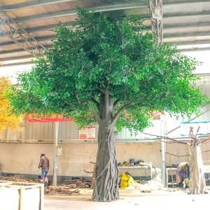 Árbol de Arce Rojo Artificial Grande para Exteriores, Planta Artificial, Árbol de Arce Grande Amarillo Verde para Decoración de Eventos al Aire Libre - Product Image 4