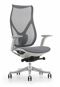 เก้าอี้สำนักงานดีไซน์หรูหรา นั่งสบาย โครงสร้างตาข่าย หมุนได้ ทันสมัย ตามหลักสรีรศาสตร์ - Product Image 5