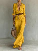 Boutique en ligne de robes pour femmes avec ceinture, robes longues élégantes, robes décontractées pour femmes, robe maxi pour robe de soirée