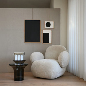 <span class=keywords><strong>Fauteuil</strong></span> d'appoint en <span class=keywords><strong>peau</strong></span> <span class=keywords><strong>de</strong></span> <span class=keywords><strong>mouton</strong></span> au design nordique moderne, attrayant, <span class=keywords><strong>pour</strong></span> salon, hall d'hôtel, confortable <span class=keywords><strong>pour</strong></span> la maison - Product Image 5