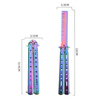Couteau d'entraînement pliable en acier inoxydable Bailsong, couteau de pratique, couteau de combinaison