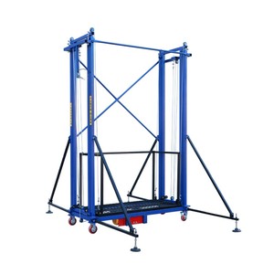 Andamio Eléctrico Estable para Elevación de Carga en Exteriores con Función de Desplazamiento para Ladrillos y Elevador - Product Image 4