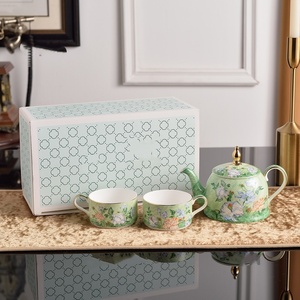 ชุดกาแฟเซรามิกรูปม้าสีส้ม ดีไซน์ทันสมัย ทนทาน เหมาะสำหรับดื่มชายามบ่าย - Product Image 2
