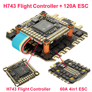Dakefpv 12S 120A ESC 8S 100A 120A 120A h743 Stack Bluejay blheli_s 30x30mm 8bit 4in1 ESC FPV Stack cho mark4 13inch FPV drone khung - Product Image 3