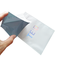 Hologramme à l'intérieur des sacs d'emballage en plastique refermables à 3 côtés brillants à surface mate