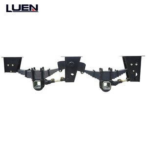 Thickened <strong>Equalizer</strong> Germany Type Axle Triple Axle Mechanical Suspension <strong>BPW</strong> Standard Strong Load Capacity for Semi <strong>Trailer</strong> OEM - Product Image 4